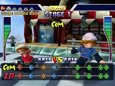 Puyo Puyo DA! gameplay screenshot on Dreamcast
