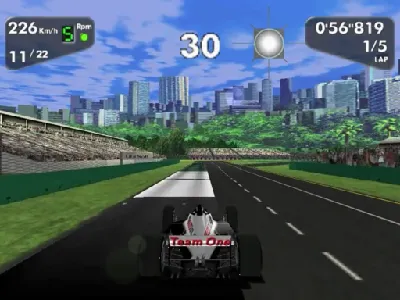 Racing Simulation 2 gameplay screenshot on Dreamcast