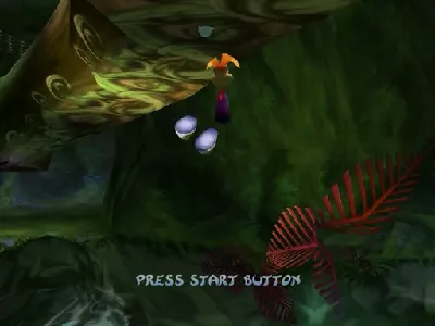 Rayman 2: The Great Escape gameplay screenshot on Dreamcast