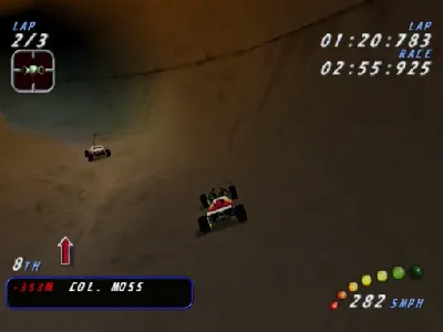 Re-Volt gameplay screenshot on Dreamcast