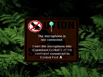 Seaman gameplay screenshot on Dreamcast