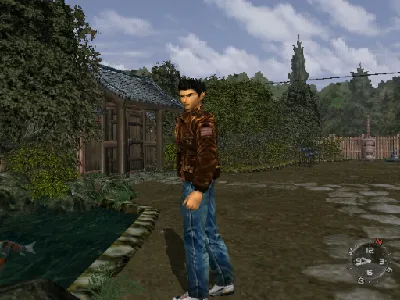 Shenmue gameplay screenshot on Dreamcast