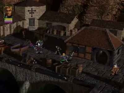 Silver gameplay screenshot on Dreamcast