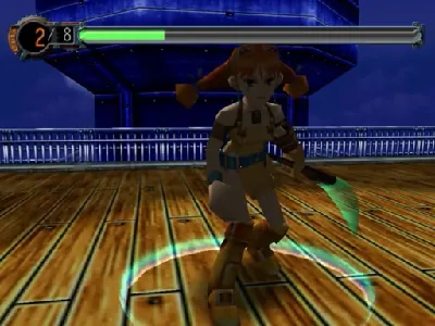 Skies of Arcadia gameplay screenshot on Dreamcast