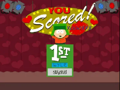South Park: Chef's Luv Shack gameplay screenshot on Dreamcast