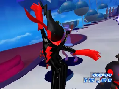 Space Channel 5: Part 2 gameplay screenshot on Dreamcast
