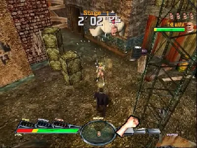 Spawn: In the Demon's Hand gameplay screenshot on Dreamcast