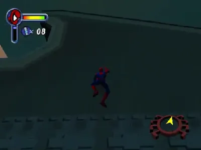 Spider-Man gameplay screenshot on Dreamcast