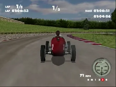 Spirit of Speed 1937 gameplay screenshot on Dreamcast
