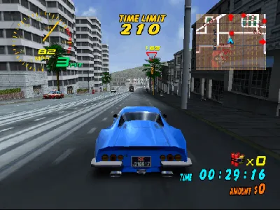 Super Runabout: San Francisco Edition gameplay screenshot on Dreamcast