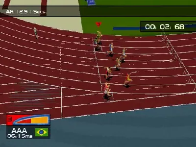 Sydney 2000 gameplay screenshot on Dreamcast