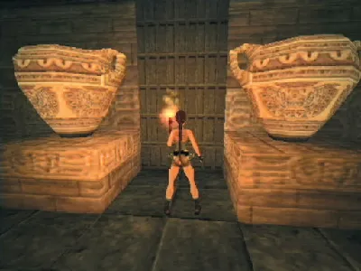 Tomb Raider: The Last Revelation gameplay screenshot on Dreamcast