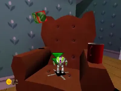 Toy Story 2: Buzz Lightyear to the Rescue gameplay screenshot on Dreamcast