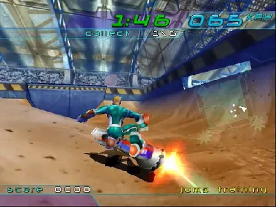 TrickStyle gameplay screenshot on Dreamcast
