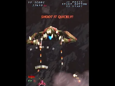 Trizeal gameplay screenshot on Dreamcast