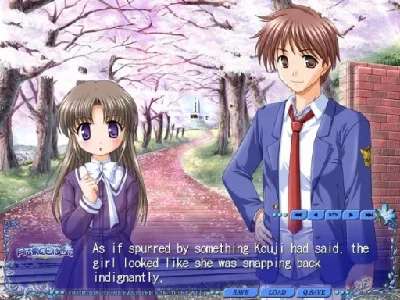 Tsuki wa Higashi ni Hi wa Nishi ni gameplay screenshot on Dreamcast