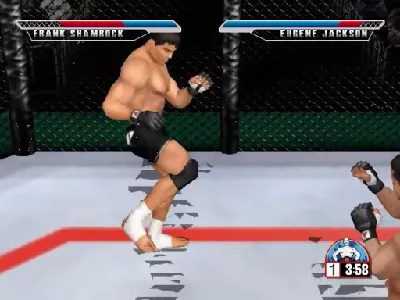Ultimate Fighting Championship gameplay screenshot on Dreamcast