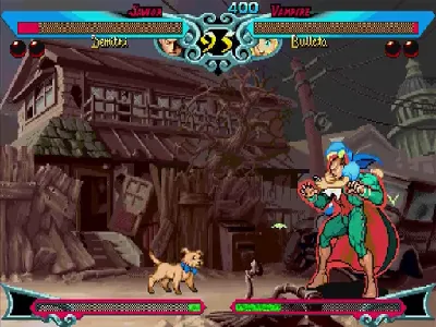 Vampire Chronicle for Matching Service gameplay screenshot on Dreamcast
