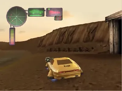 Vigilante 8: 2nd Offense gameplay screenshot on Dreamcast