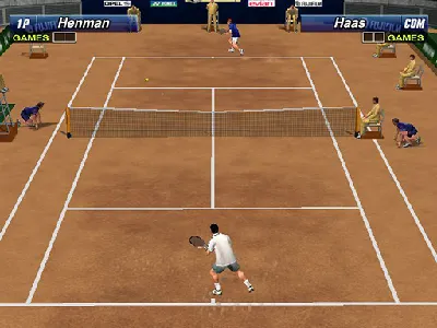 Virtua Tennis 2 gameplay screenshot on Dreamcast