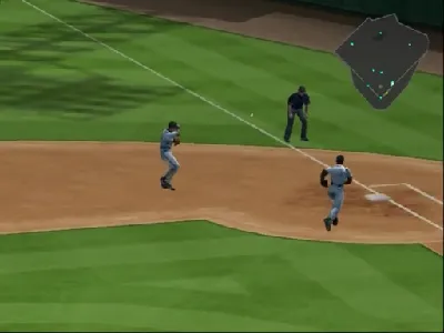 World Series Baseball 2K1 gameplay screenshot on Dreamcast