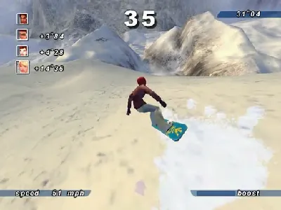 Xtreme Sports gameplay screenshot on Dreamcast