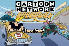 2 Games in 1: Cartoon Network Block Party + Cartoon Network Speedway gameplay screenshot on GBA