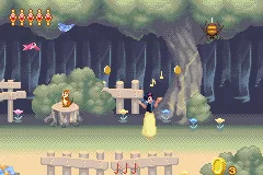 2 Games in 1: Disney Princess + Brother Bear gameplay screenshot on GBA