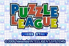 2 Games in 1: Dr. Mario + Puzzle League gameplay screenshot on GBA