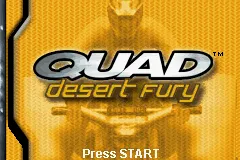 2 Games in 1: Quad Desert Fury + Monster Trucks gameplay screenshot on GBA