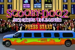 2 Games in 1: Scooby-Doo + Scooby-Doo 2: Monsters Unleashed gameplay screenshot on GBA