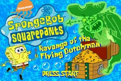 2 Games in 1: SpongeBob SquarePants: Revenge of the Flying Dutchman + SpongeBob SquarePants: SuperSponge gameplay screenshot on GBA