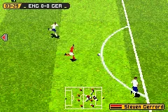 2006 FIFA World Cup: Germany 2006 gameplay screenshot on GBA