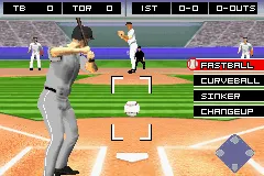2K Sports: Major League Baseball 2K7 gameplay screenshot on GBA