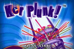 3 Game Pack!: Ker Plunk! + Toss Across + Tip It gameplay screenshot on GBA
