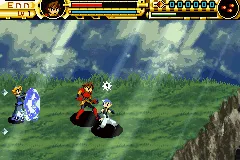 Advance Guardian Heroes gameplay screenshot on GBA