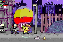 Alien Hominid gameplay screenshot on GBA