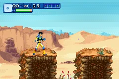 Alienators: Evolution Continues gameplay screenshot on GBA