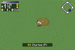 All-Star Baseball 2003 gameplay screenshot on GBA