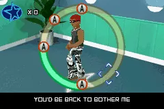American Idol gameplay screenshot on GBA