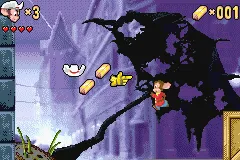 An American Tail: Fievel's Gold Rush gameplay screenshot on GBA