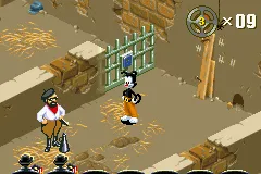 Animaniacs: Lights, Camera, Action! gameplay screenshot on GBA
