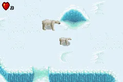 Arctic Tale gameplay screenshot on GBA