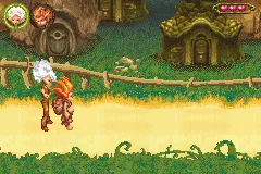 Arthur and the Invisibles gameplay screenshot on GBA