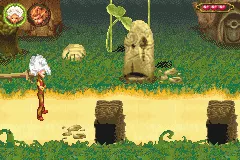 Arthur and the Minimoys gameplay screenshot on GBA