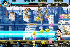 Astro Boy: Omega Factor gameplay screenshot on GBA