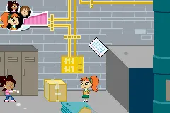 Atomic Betty gameplay screenshot on GBA