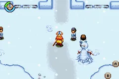 Avatar: The Last Airbender gameplay screenshot on GBA