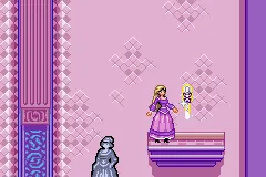Barbie and the Magic of Pegasus gameplay screenshot on GBA