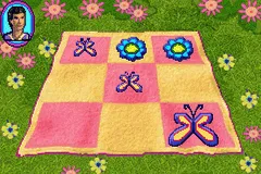 Barbie Software: Groovy Games gameplay screenshot on GBA